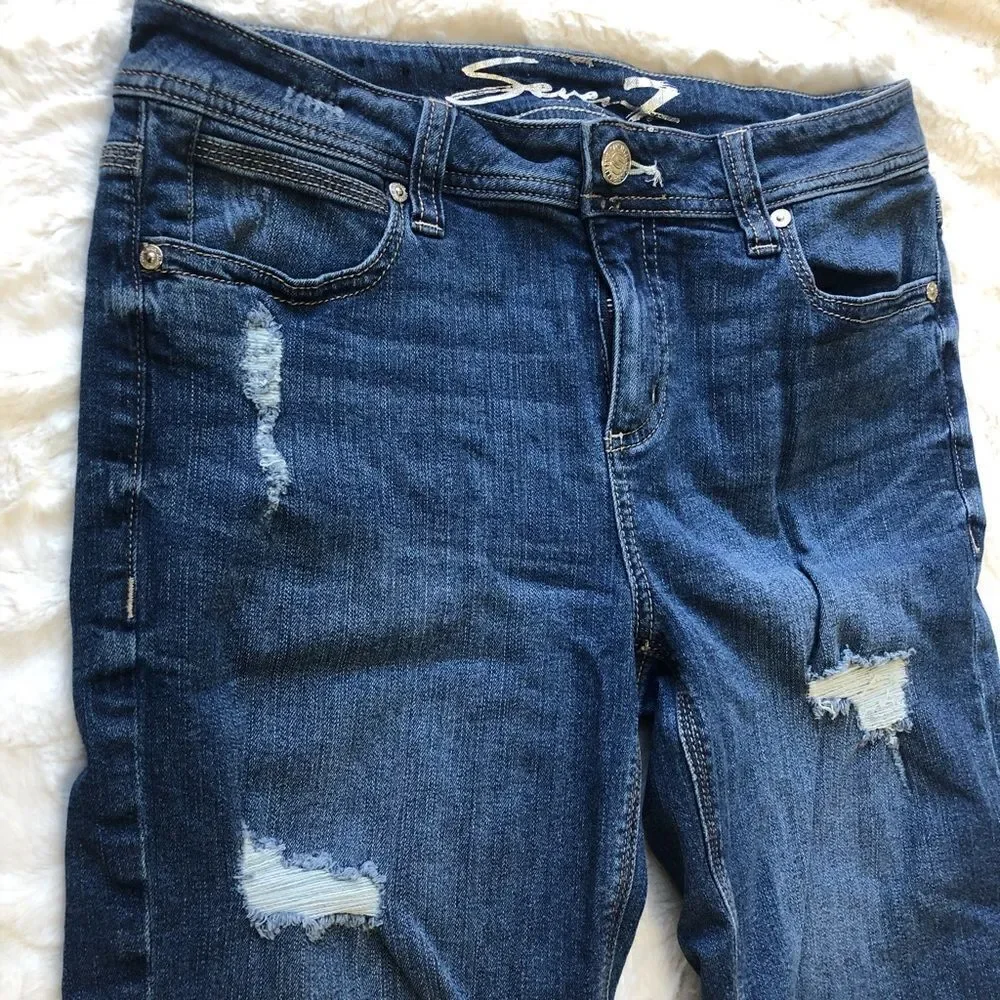 ‎Seven7 Distressed Bermuda Short - Women’s 10